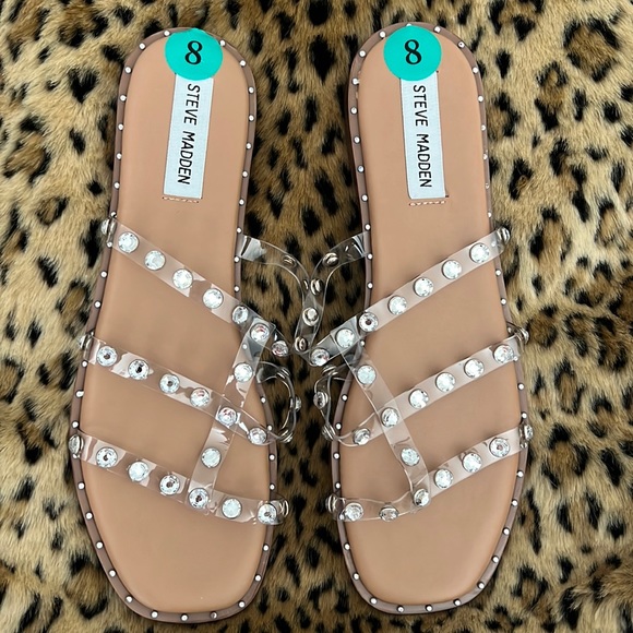 Steve Madden Shoes - Steve Madden gladiator jelly sandals Sz 8 NEW